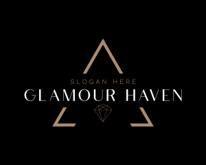 Minimalist Elegant Fashion Diamond Logo