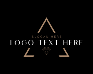 Minimalist Elegant Fashion Diamond Logo