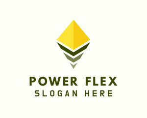 Pyramid Solar Power logo design