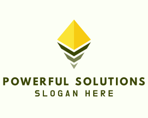 Pyramid Solar Power logo design