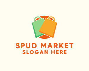 Retail Market Bag  logo design