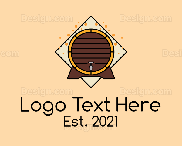 Beer Barrel Badge Logo