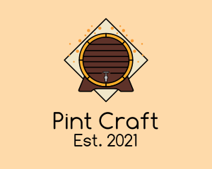 Beer Barrel Badge  logo