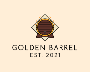 Beer Barrel Keg logo design