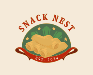 Filipino Food Snack logo design