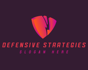 Shield Security Defense logo design