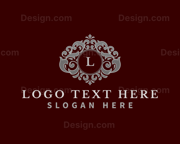 Decorative Floral Hotel Logo