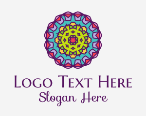 Floral Textile Pattern  logo