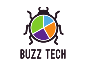 Bug Pie Chart logo