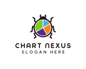 Bug Pie Chart logo