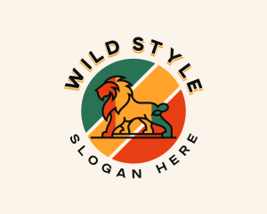 Jamaican Wild Lion logo design