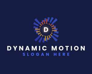 Tech Motion Programming logo design