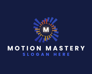 Tech Motion Programming logo design