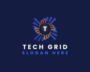 Tech Motion Programming logo design