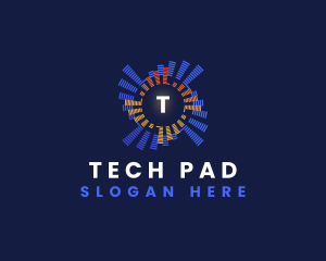 Tech Motion Programming logo design