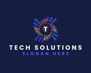 Tech Motion Programming logo design