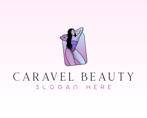 Female Beauty Body  logo design