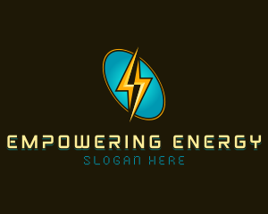 Lightning Bolt Voltage logo design