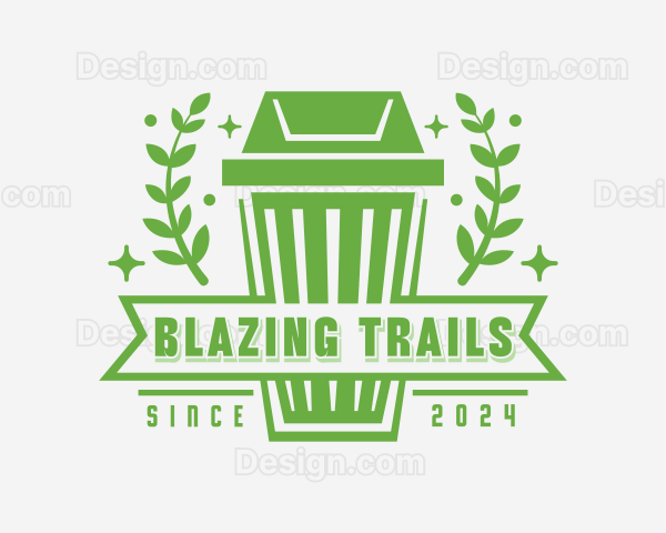 Garbage Waste Disposal Logo