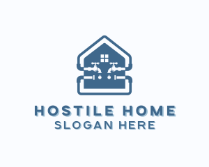 Home Plumbing Faucet logo design