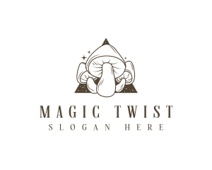 Magic Mushroom Organic logo design