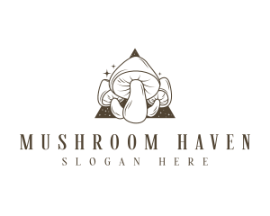 Magic Mushroom Organic logo design