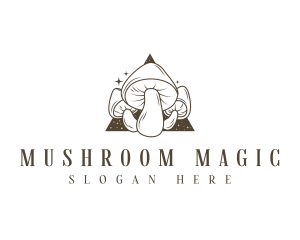 Magic Mushroom Organic logo design