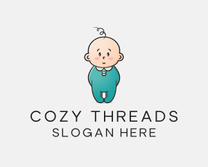 Cute Baby Infant logo design