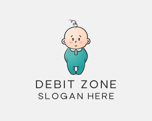 Cute Baby Infant logo design