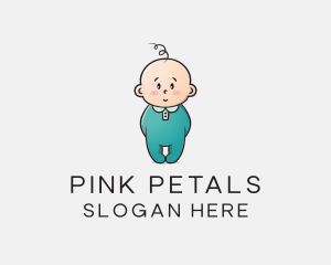 Cute Baby Infant logo design