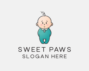 Cute Baby Infant logo