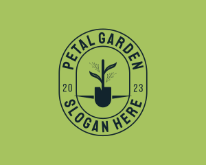 Plant Shovel Landscaping logo design