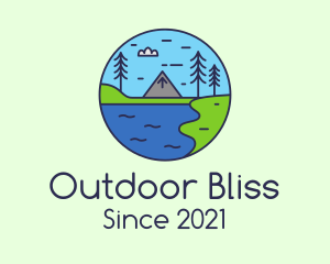 Outdoor Riverside Travel logo design