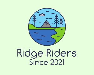 Outdoor Riverside Travel logo design