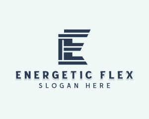 Agency Firm Letter E logo design