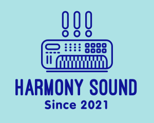Sound System Amplifier  logo design