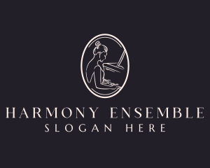 Music Instrument Pianist logo