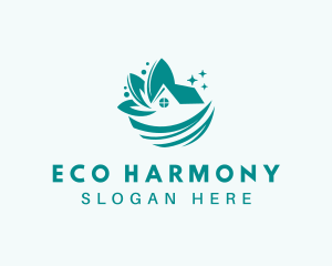 Housekeeper Eco Cleaning logo design