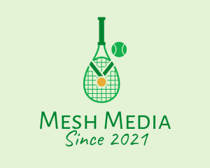 Tennis Tournament Medal  logo design