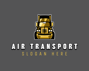 Trucking Logistics Delivery logo design