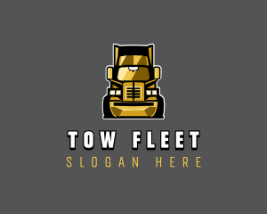 Trucking Logistics Delivery logo design