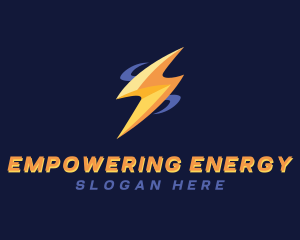 Power Lighting Energy logo design