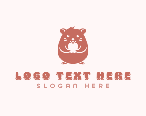 Dental Tooth Hamster Logo