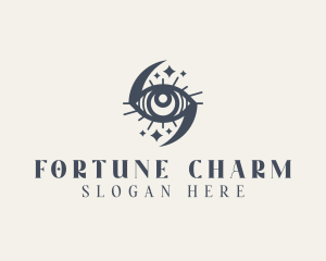 Mystic Fortune Telling Eye logo design