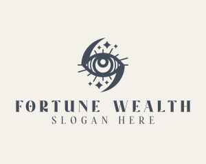 Mystic Fortune Telling Eye logo design