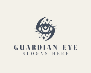 Mystic Fortune Telling Eye logo design