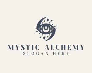 Mystic Fortune Telling Eye logo design