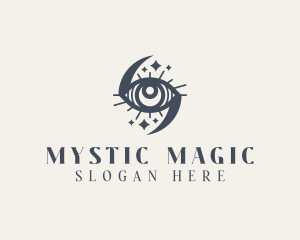 Mystic Fortune Telling Eye logo design