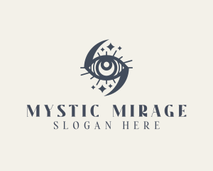 Mystic Fortune Telling Eye logo design