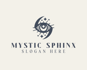 Mystic Fortune Telling Eye logo design